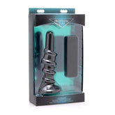 Coiled Vibrating Anal Plug with Controller Anal Vibrators